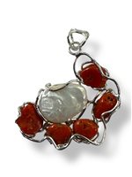 Pendentif Mandile 1922 Femme Coralli in Argent Corallo 2MCIC61